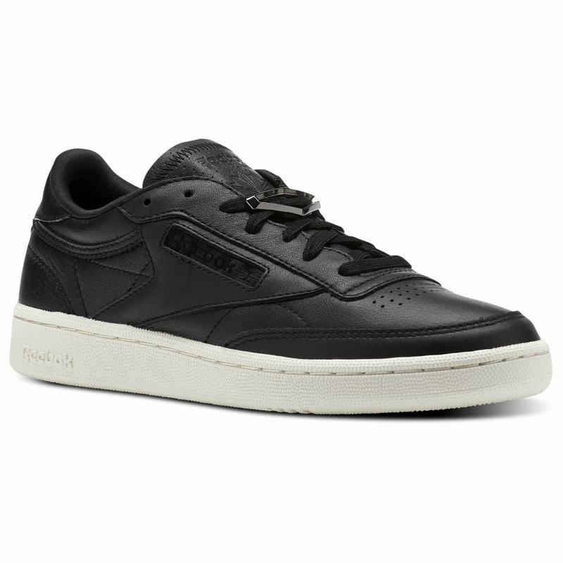 Reebok Club C 85 Hardware Tenisky Damske - Čierne/Biele YD9794KZ